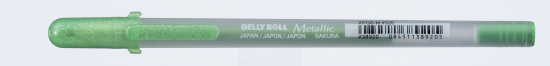 Ручка гелевая Metallic Изумрудно-зеленый
